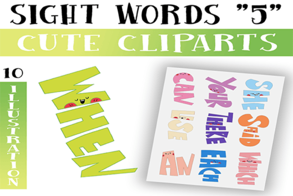Download Sight Words Cliparts for Commercial Use - Cliparts Collection