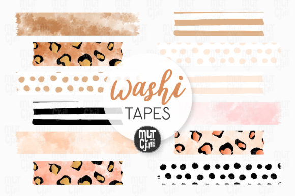 Download Boho Animal Washi Tapes Cliparts - Cliparts Collection