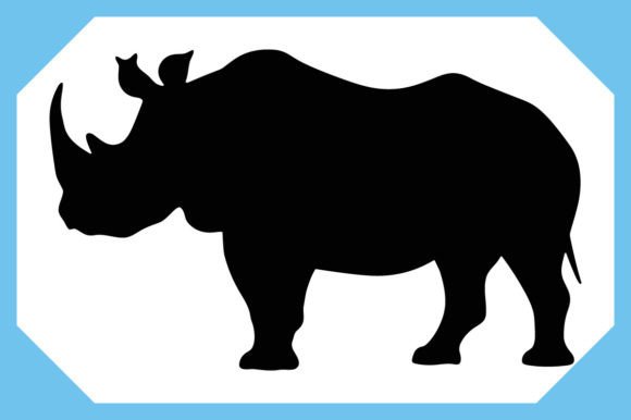 Download Rhino Silhouette - Rhino Collection