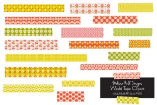 Download Vintage Pattern Washi Tape Clipart - Tape Collection