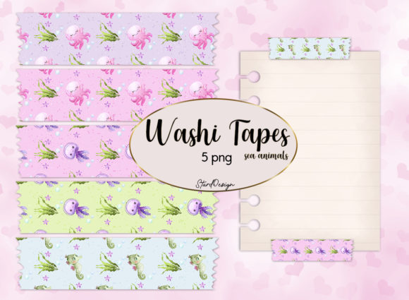 Download Washi Tape Cute Sea Animals - Tape Collection