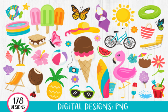 Download Summer Clipart, Pool Party Beach Clipart - Premium Resources