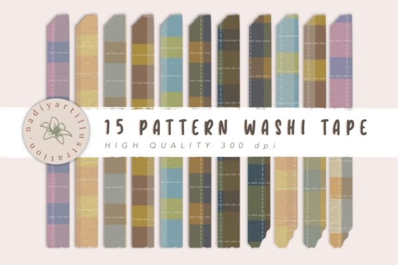 Download Digital Pattern Washi Tape - Tape Collection