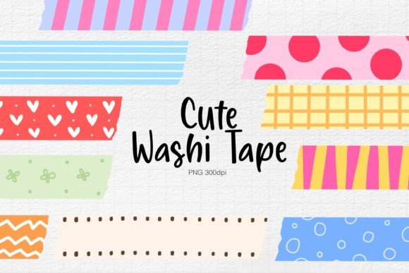 Download Cute Washi Tape Clipart - Tape Collection