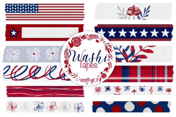 Download WASHI TAPE - 4th of July - Tape Collection
